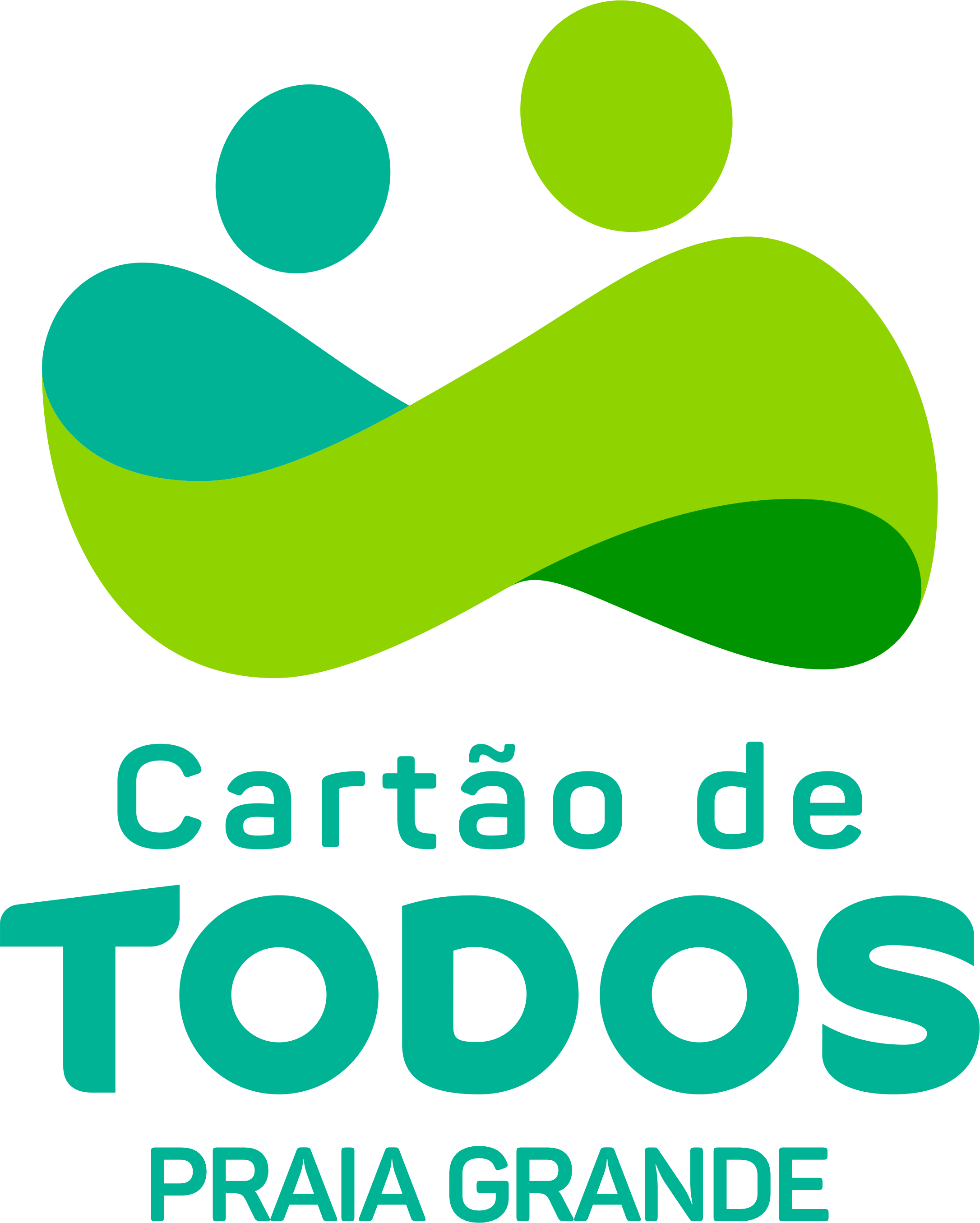 Logotipo Cartão de Todos Praia Grande